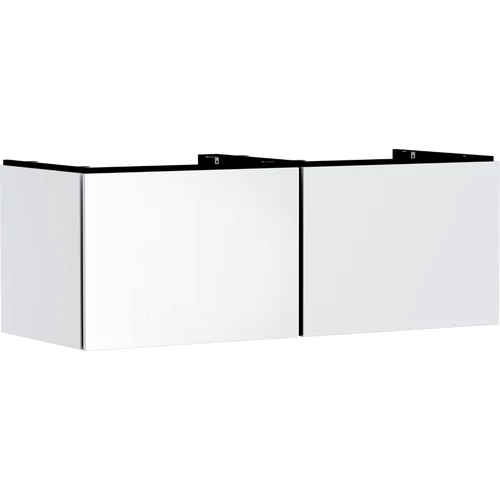 Hansgrohe Xilesa E Konzolos mosdószekrény 1375/550, 2 fiókkal, ráültetett mosdótálhoz Matt Fehér 54268700