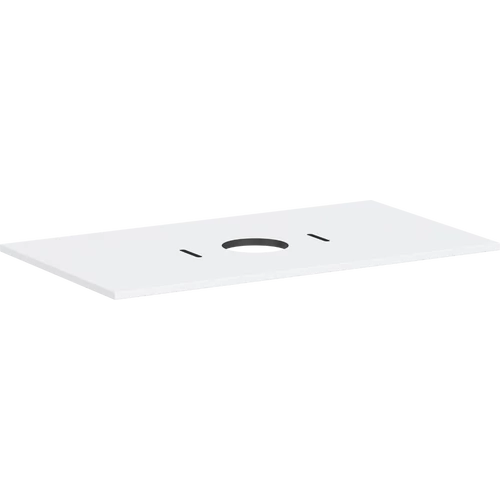 Hansgrohe Xilesa E Pultlap 980/550 középkivágással, csapfurat nélküli mosdótálhoz Matt Fehér 54276700