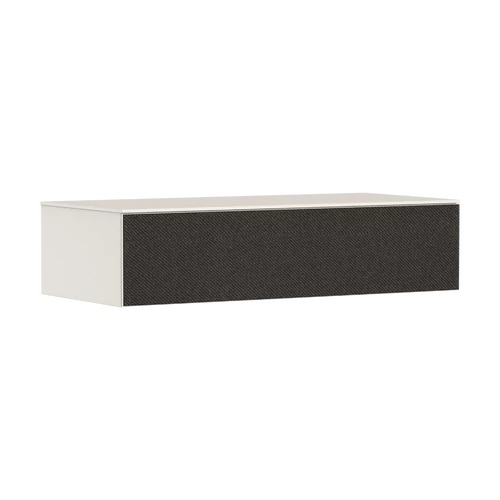 Hansgrohe Xevolos E Fürdőszobai konzolos pad Matt Homokbézs színben 1180/550, 1 fiókkal Textil sötétszürke 54326660