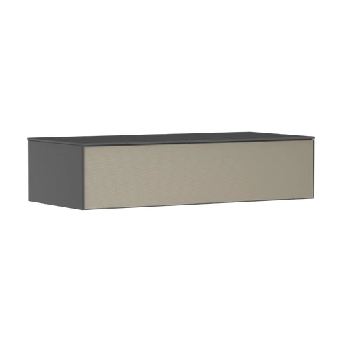 Hansgrohe Xevolos E Konzolos fürdőszobai pad Matt Palaszürke színben 1180/550, 1 fiókkal Texturált bronz 54327390
