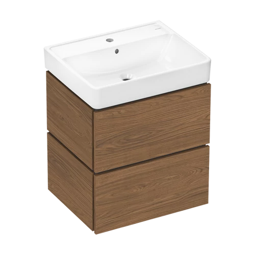 Hansgrohe Xilesa E Mosdószekrény szett 580/470 2 fiókkal és Xanuia Q mosdóval 54396550