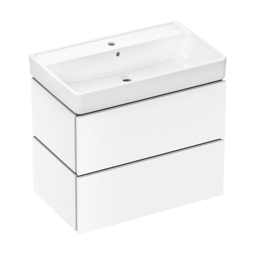 Hansgrohe Xilesa E Mosdószekrény szett 780/470 2 fiókkal és Xanuia Q mosdóval 54397700