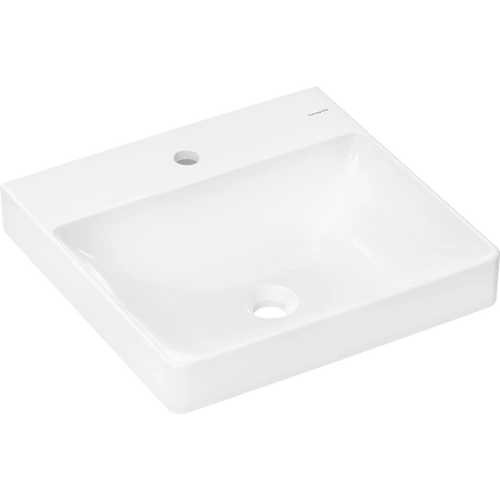 Hansgrohe Xelu Q Kézmosó 500/480, csapfurattal, túlfolyó nélkül Fehér 60316450