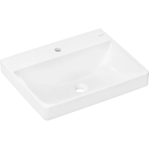 Hansgrohe Xelu Q Mosdókagyló 600/480, csapfurattal, túlfolyó nélkül Fehér 60317450