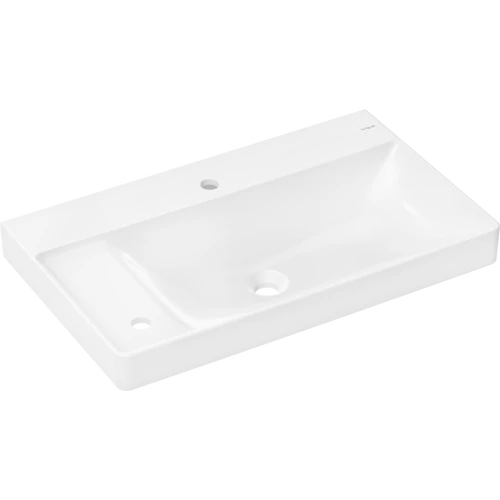 Hansgrohe Xelu Q Mosdókagyló 800/480, 2 csapfurattal, túlfolyó nélkül Fehér 60320450