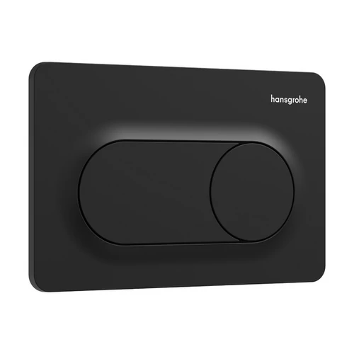 Hansgrohe iFrame Original S Öblítőlap, dual mennyiség Matt Fekete 66002670