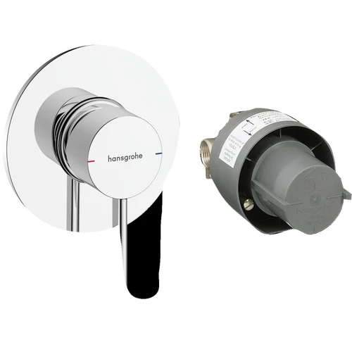 Hansgrohe Zesis S Egykaros zuhanycsaptelep szett, falsík alatti Króm 74618000