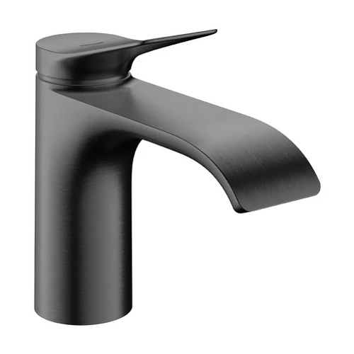 Hansgrohe Vivenis Hidegvizes csaptelep 80, lefolyógarnitúra nélkül Szálcsiszolt Fekete Króm 75013340