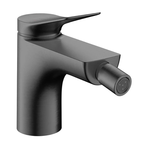Hansgrohe Vivenis Egykaros bidécsaptelep automata lefolyógarnitúrával Szálcsiszolt Fekete Króm 75200340