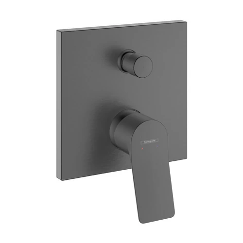Hansgrohe Vivenis Egykaros kádcsaptelep falsík alatti szereléshez Szálcsiszolt Fekete Króm 75415340