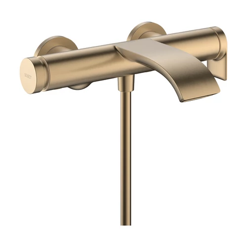 Hansgrohe Vivenis Egykaros kádcsaptelep falsíkon kívüli szereléshez Szálcsiszolt Bronz 75420140