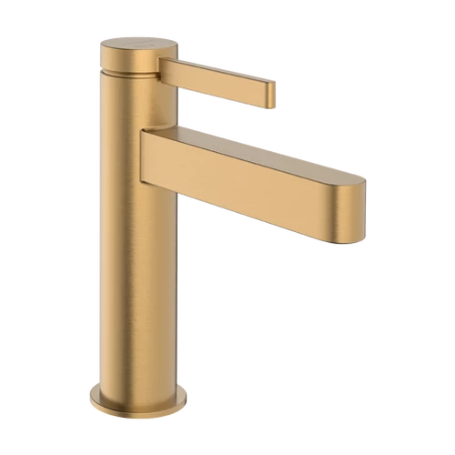 Hansgrohe Finoris Egykaros mosdócsaptelep 110, CoolStart, push-open lefolyógarnitúrával, Szálcsiszolt Bronz 76024140