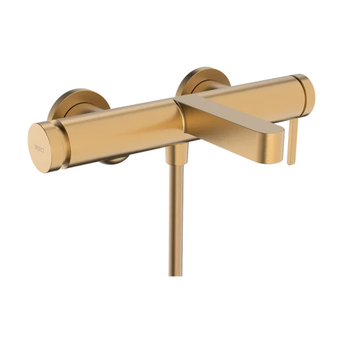 Hansgrohe Finoris Egykaros kádcsaptelep falsíkon kívüli szereléshez, Szálcsiszolt Bronz 76420140