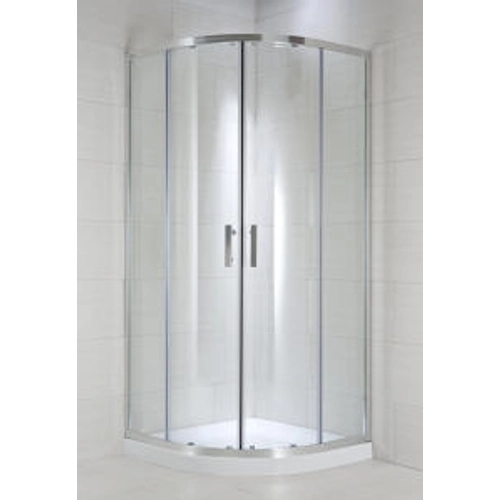 JIKA CUBITO négy részes, íves zuhanykabin, 80x80 cm, átlátszó üveg H2532410026681