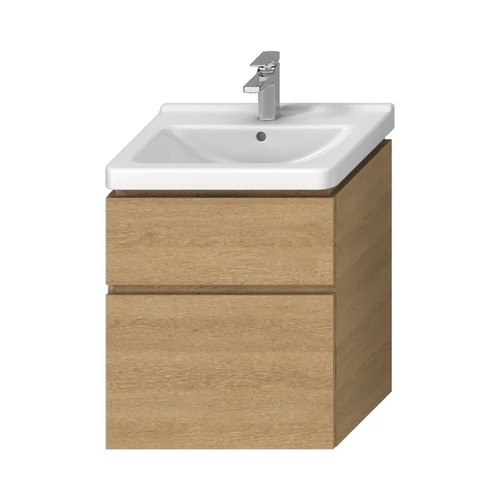 JIKA Cubito Pure alsószekrény a 60 cm-es mosdóhoz 2 fiókkal, tölgy H40J4234025191