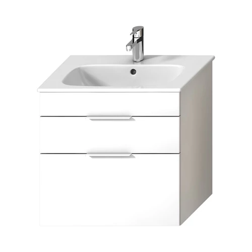 JIKA Deep by JIKA 65 cm szekrény mosdóval, fehér H41J6144023001