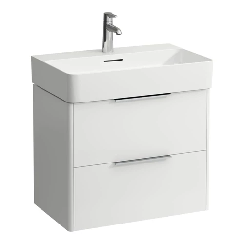 LAUFEN BASE Alsószekrény két fiókkal a 810284 mosdóhoz, Fényes Fehér H4023121102611