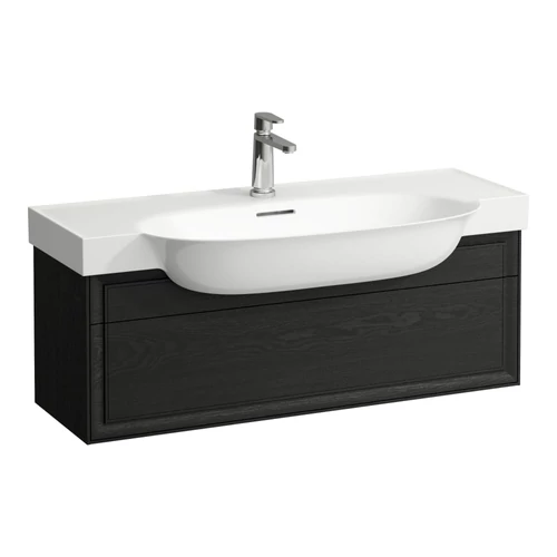 LAUFEN THE NEW CLASSIC Alsószekrény a H813857 mosdóhoz , 1 fiókkal, Feketedett Tölgy H4060910856281