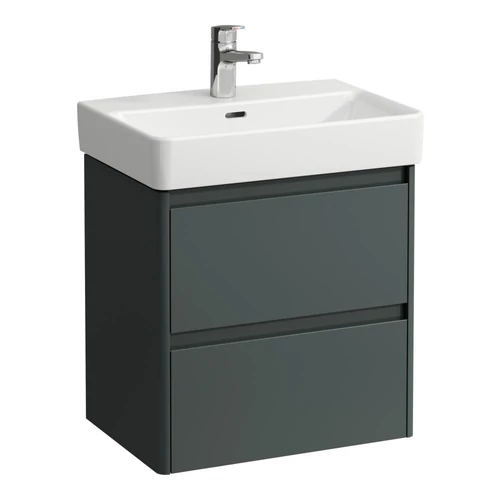 LAUFEN BASE 2.0 Alsószekrény, 2 fiók, PRO S H818958 mosdóhoz, Szürke H4112521082661