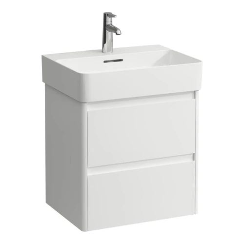 LAUFEN BASE 2.0 Alsószekrény, 2 fiók, VAL H810282 mosdóhoz, Matt Fehér H4113621082601