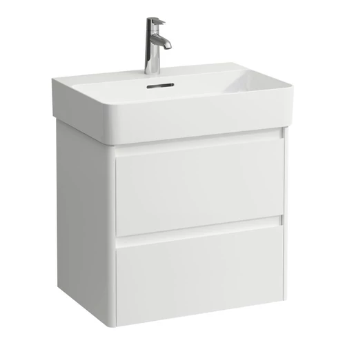 LAUFEN BASE 2.0 Alsószekrény, 2 fiók, VAL H810283 mosdóhoz, Matt Fehér H4113721082601