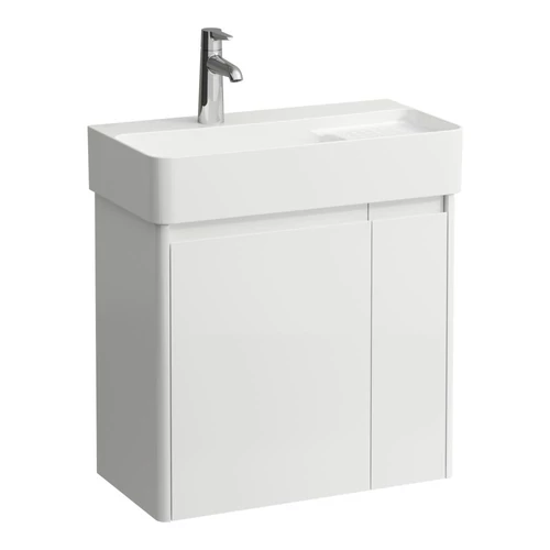 LAUFEN BASE 2.0 Alsószekrény, 2 ajtó, VAL H815285 mosdóhoz, Fényes Fehér H4113831082611
