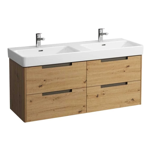 LAUFEN JUNA Alsószekrény, 4 fiók, PRO S H814968 mosdóhoz, Vad Tölgy H4115541092671