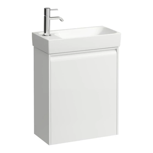 LAUFEN MEDA Alsószekrény 460, 1 ajtó, bal oldali zsanérral, H815114 mosdóhoz, Matt Fehér H4215510112601