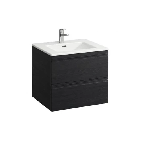 LAUFEN PRO S Mosdó alsószekrénnyel,fiókkal és finoman záródó mechanizmussal, Wenge 60X46X50 - H8609614231041