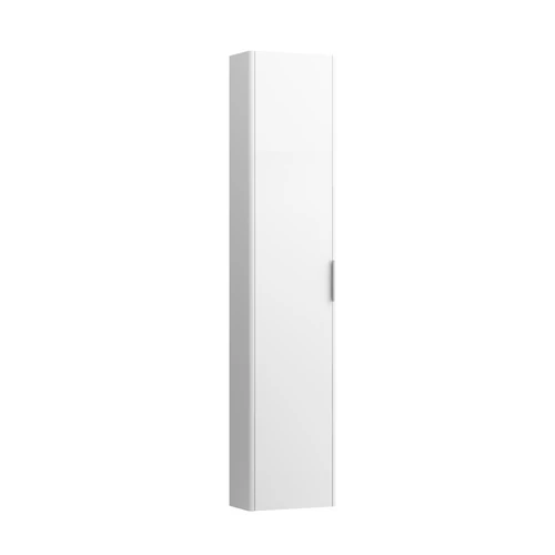 LAUFEN BASE Magas szekrény kis kiállással, balos ajtóval, Fényes fehér 35X165X18.5 - H4026411102611