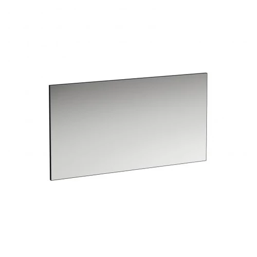 LAUFEN FRAME 25 Tükör alumínium keretben, világítás nélkül, Fekete matt 130X70X2.5 - H4474089004501