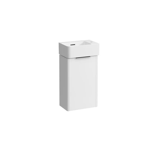 LAUFEN VAL Combi-Pack, kézmosó, „Base” alsószekrénnyel, 1 ajtóval, Fényes fehér 34X63X22 - H8622802611061