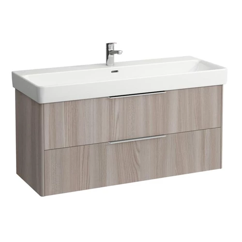LAUFEN BASE Alsószekrény két fiókkal a 814965 mosdóhoz, Világos szil 116X53X44 - H4024921102621
