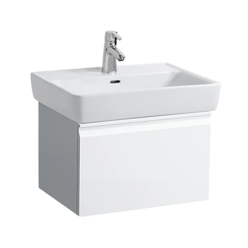 LAUFEN PRO Alsószekrény, 1 fiókkal, 818953 tip. mosdóhoz, belső fiókkal, Fehér 57X39X45 - H4830420954631