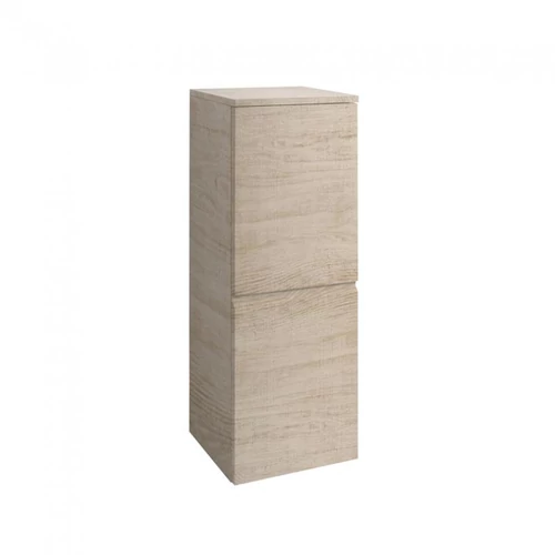 LAUFEN PRO S Fali szekrény, keskeny változat, 1 ajtóval, bal zsanéros, Fényes tölgy 35X85X18 - H4831130954791