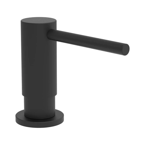 LAUFEN Szappanadagoló, újratöltés felülről, 480 ml-es tartállyal együtt, Matt Titán Fekete HF504702428000