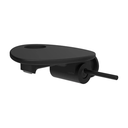 LAUFEN ADA Fali mosdó csaptelep, 1-pontos Simiboxhoz, tálca lyukkal, Fekete/Matt Fekete HF506726513000