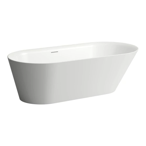 LAUFEN Kartell LAUFEN Kád, szabadon álló, Sentec solid surface anyagból 171,5x81,5 cm Fehér H2263320000001