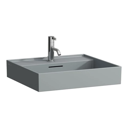 LAUFEN Kartell LAUFEN Mosdó, egy csaplyuk, középen, Graphite matt H8103367581041