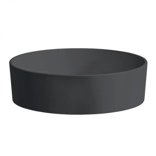 LAUFEN KARTELL BY LAUFEN Mosdó tál túlfolyónyílás nélkül, csaplyuk nélkül , Graphite matt H8123317581121