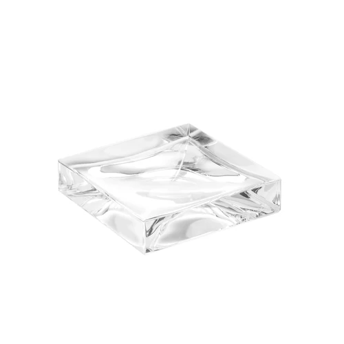 LAUFEN KARTELL BY LAUFEN Szappantartó 'Boxy', müanyag, Átlátszó kristályüveg H3833300840001