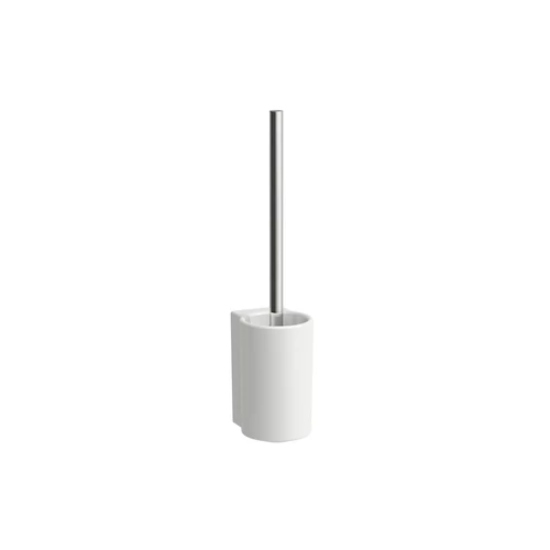 LAUFEN VAL WC-kefe tartó, WC kefével és rögzítőszettel együtt, LCC nélkül, fehér H8722820000001