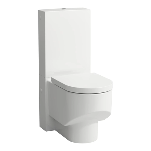 LAUFEN SONAR Álló WC, kerámia öblítőtartállyal, oldalsó vízbevezetés (bal vagy jobb felül) Fehér H6003400009823