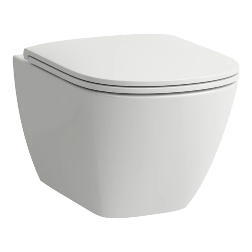 LAUFEN LUA WC fali, Advanced, mélyöblítésű, perem nélküli, Matt Fehér H8200807570001