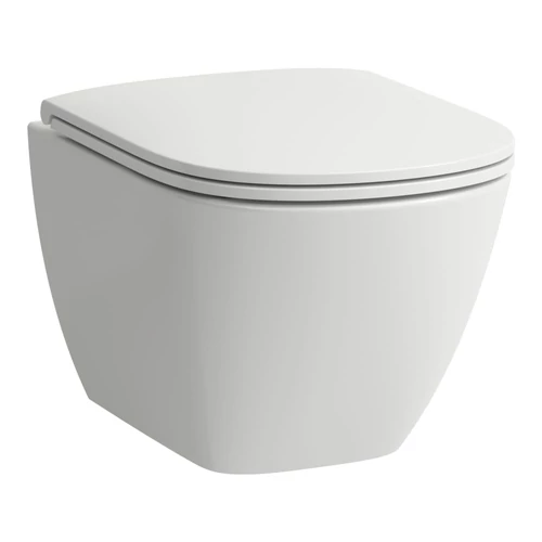 LAUFEN LUA WC fali, Advanced, kompakt, mélyöblítésű, perem nélküli, Matt Fehér H8200837570001