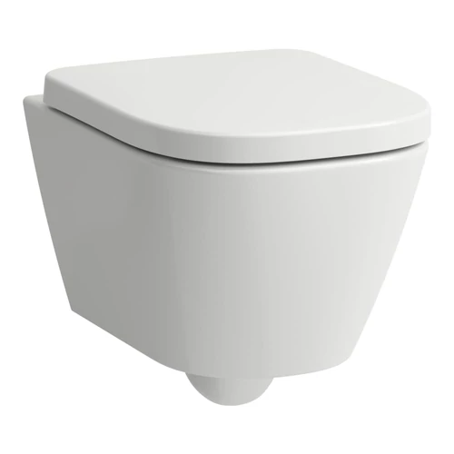 LAUFEN MEDA Fali WC `kompakt`, öblítőperem nélkül, mélyöblítéssel, "Silent Flush" öblítéssel Fehér LCC H8201134000001