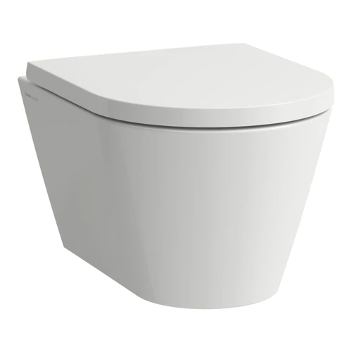 LAUFEN Kartell LAUFEN Fali „compact” WC, mélyöblítésű, perem nélküli Fehér LCC Active bevonattal H820333A000001