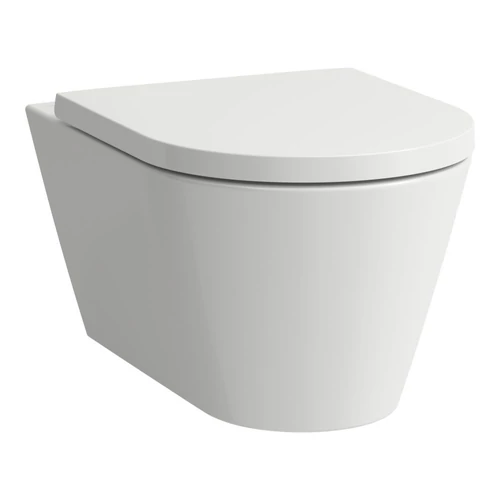 LAUFEN Kartell LAUFEN Combipack fali WC H821331, csendes öblítés / perem nélküli, mélyöblítésű, Fehér H8663314000001