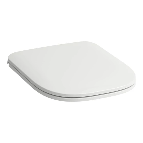 LAUFEN MEDA WC ülőke tetővel, levehető, lecsapódásgátló rendszerrel, SLIM, Chrom zsanérokkal, Fehér H8911150000001