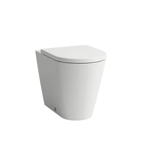 LAUFEN KARTELL BY LAUFEN Álló „rimless” WC, mélyöblítésű, öblítő perem nélkül, Fehér H8233370000001